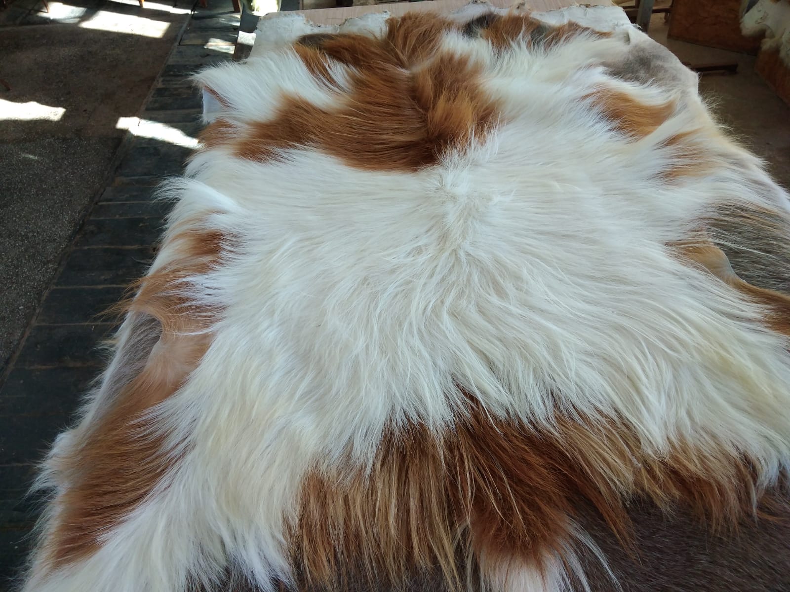 Goat fur